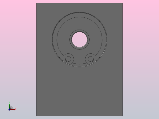 L型轴承座组件_BLC-625-2Z-25-A前视缩略图