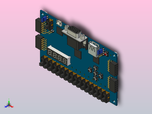 Xilinx Artix-7 FPGA训练板