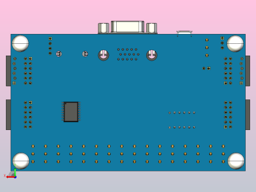 Xilinx Artix-7 FPGA训练板后视缩略图