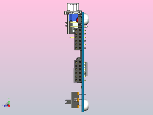 Xilinx Artix-7 FPGA训练板右视缩略图