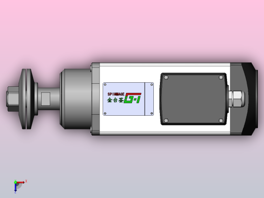 JTH5360B-SCF25.4  精密锯切电机[JTH5360B-S09P3.00-SCF25.4]俯视缩略图