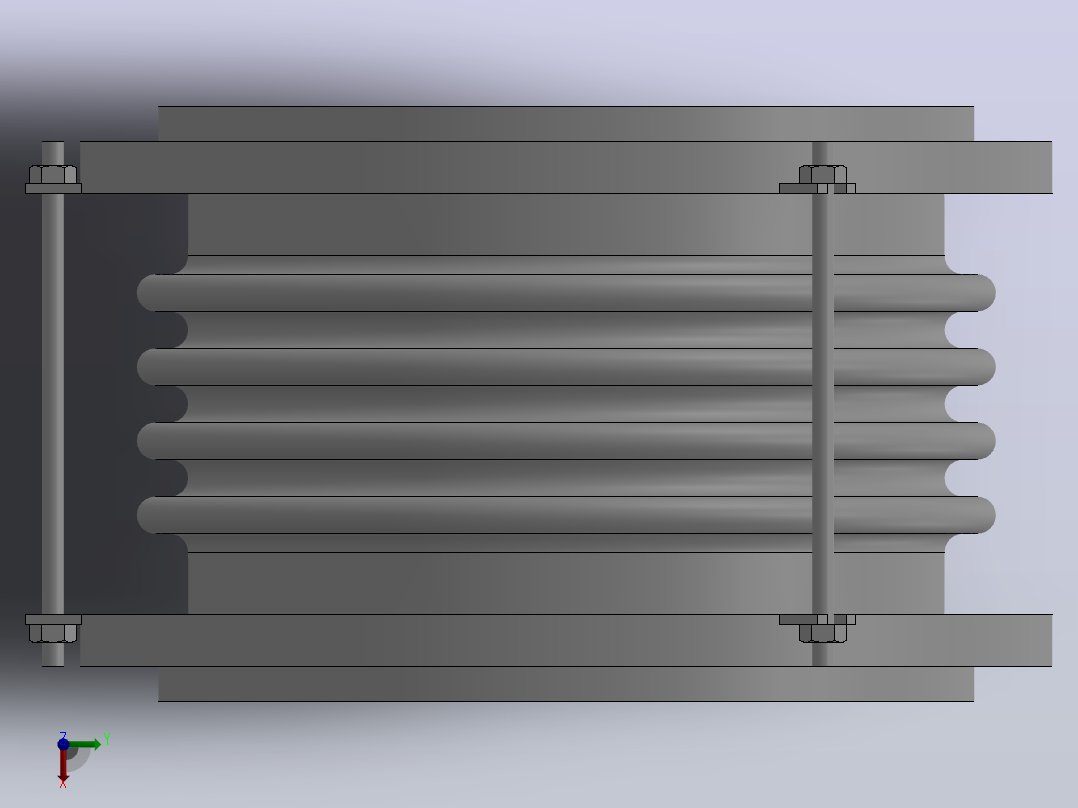 AS型膨胀节_S6350N左视图