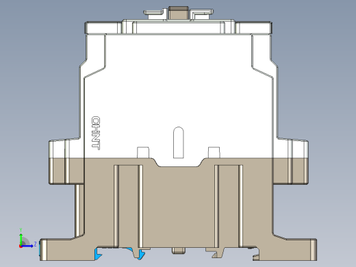 NC5-4011～6511交流接触器三维模型202204左视缩略图