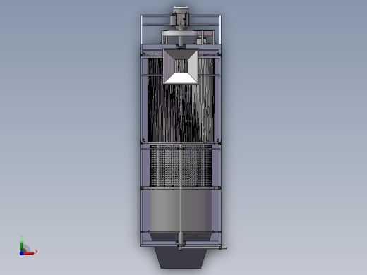 马铃薯清洗机结构设计 sw+cad+说明书前视缩略图