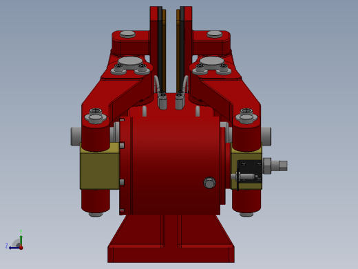 SBD-D安全制动器_SBD120-D-800×20ⅠRL.WL.CL左视缩略图