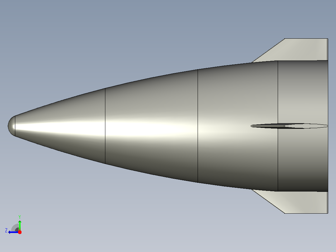 Aeroshell型号右视图