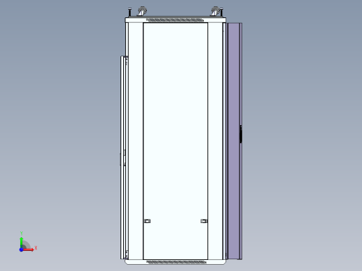 网络机柜前视缩略图