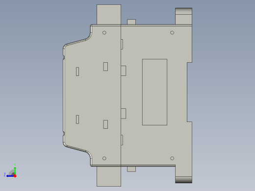 台达DVP60ES200R可编程控制器右视缩略图
