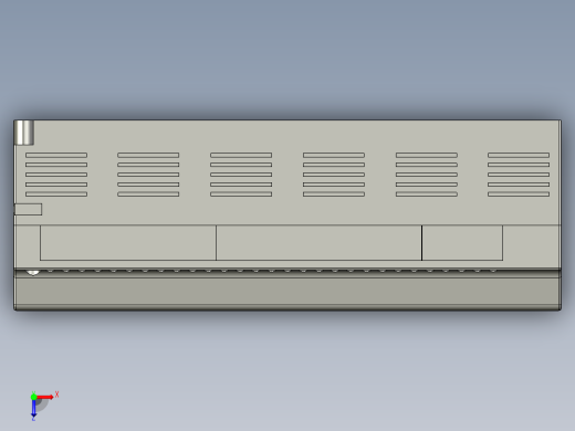 台达DVP60ES200R可编程控制器俯视缩略图