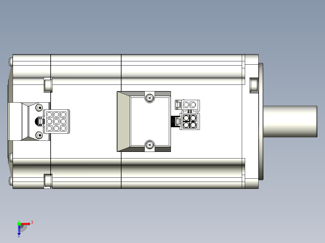 松下电机-MATSUSHITA_MSMF082L1D2俯视图
