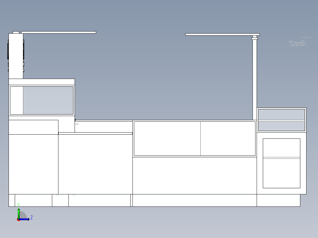 solidworks 报摊左视图
