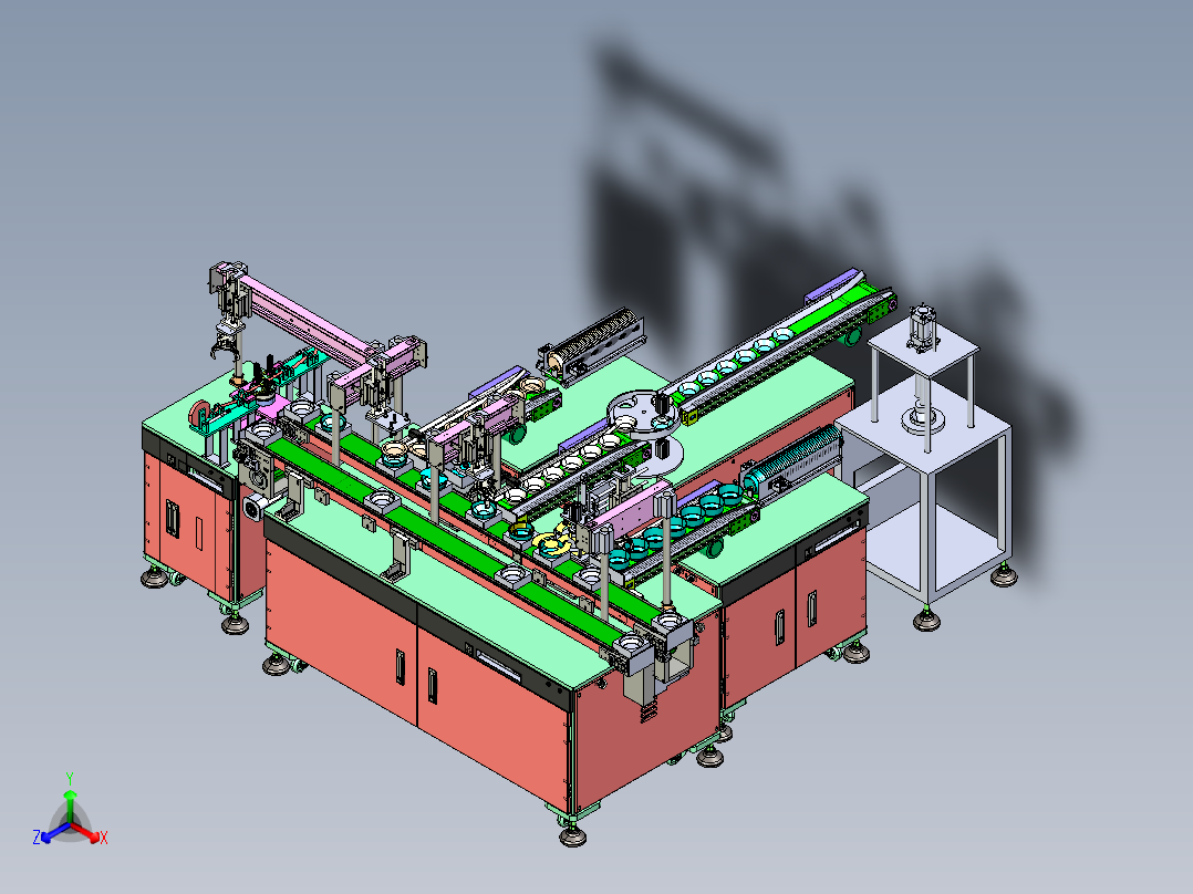 铝箔杯包装线、锡纸杯成型包装生产线