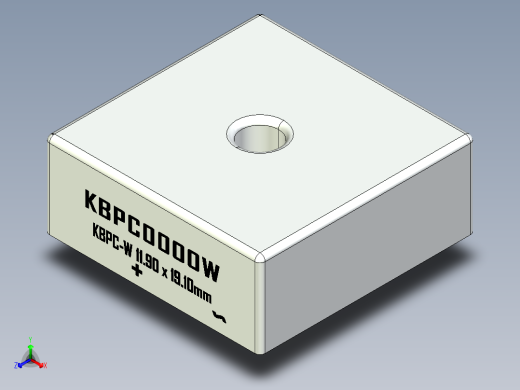 桥式整流器-KBPC-W_Max_Size_rev1.1主视缩略图