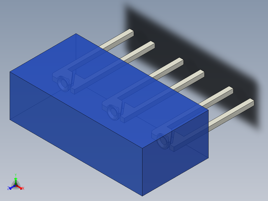 LED_L-834-3_Blue_5x16mm主视图