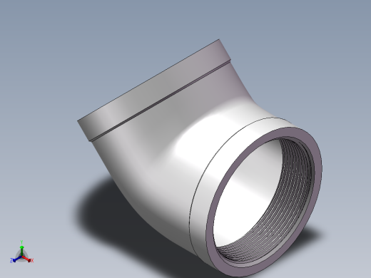 弯头-45°等径 DN65