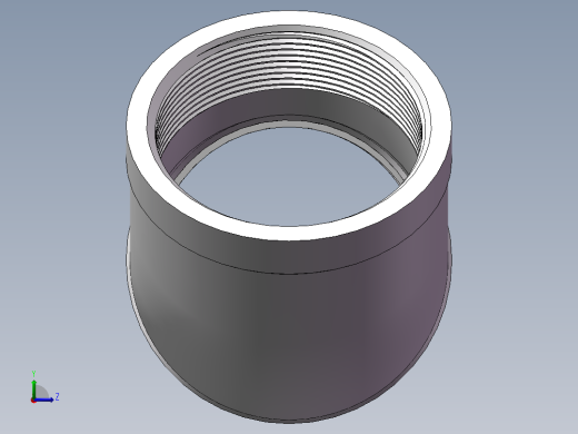 弯头-45°等径 DN65左视缩略图