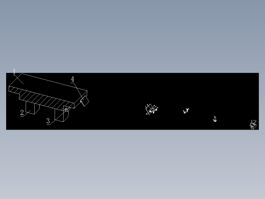 一种带挂梁T型钢构桥状态监测装置