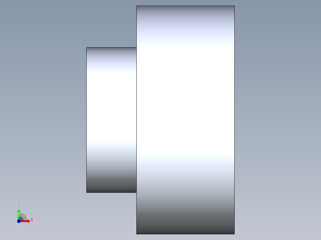 船舶管路系统S18_SeaDrainPLUS_ReducerBushing-SxS_37E187531_3x1-1-2in Sea Drain Plus - Reducing Bushing - SxS前视图