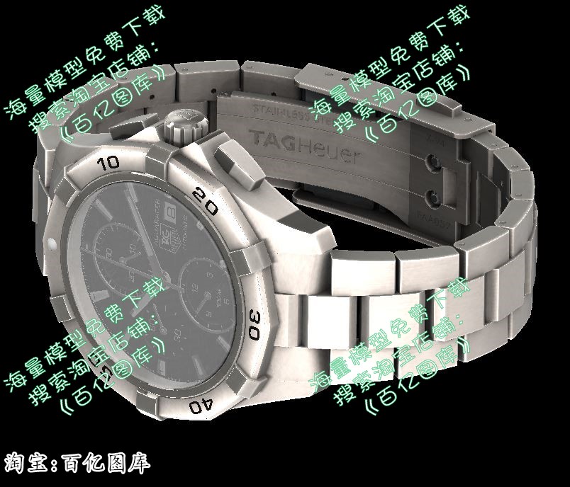 豪雅300米水族箱手表