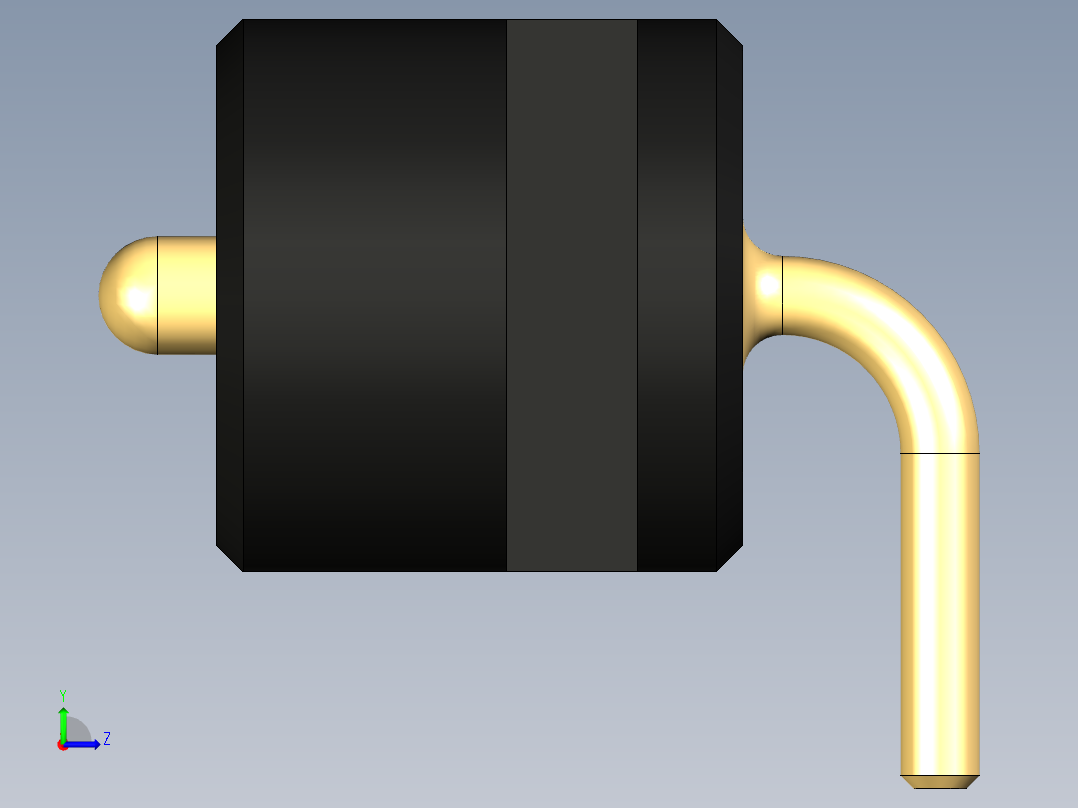 Magnetic_Pogo_Connector_5_Pin左视图