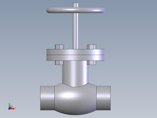 globe valve (asme b16.34) bw -150-2500前视缩略图