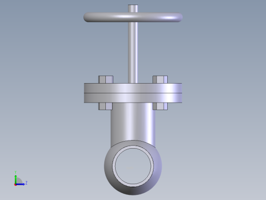 globe valve (asme b16.34) bw -150-2500左视缩略图