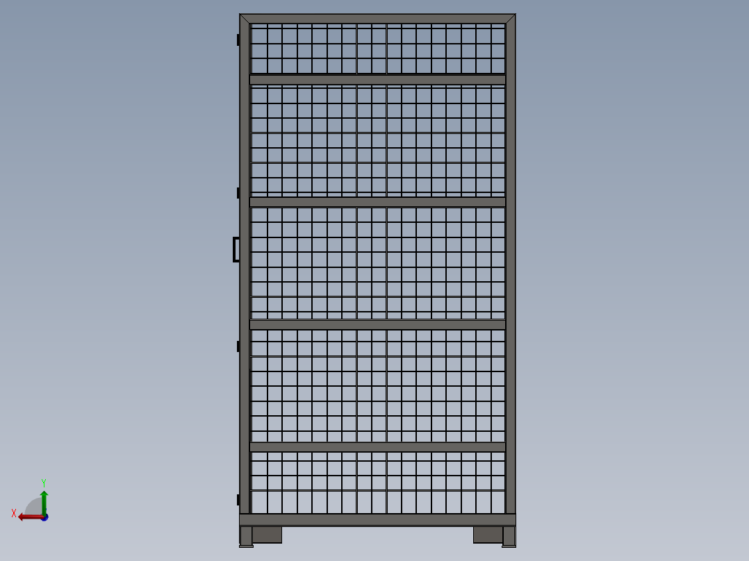托盘 设计模型 (25)后视图
