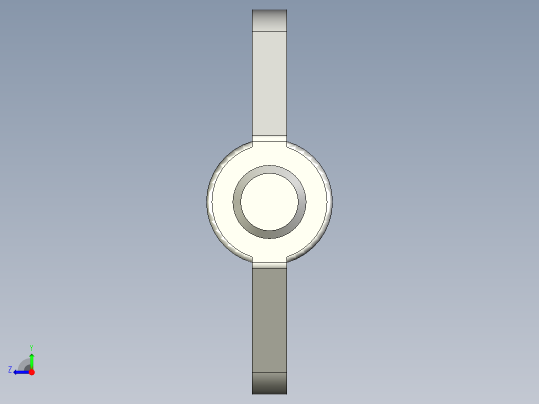 带耳螺钉-DIN_316_Wing_screws_4x0.7x16-13.9-7_20_1.9_10.5_4.stp右视图