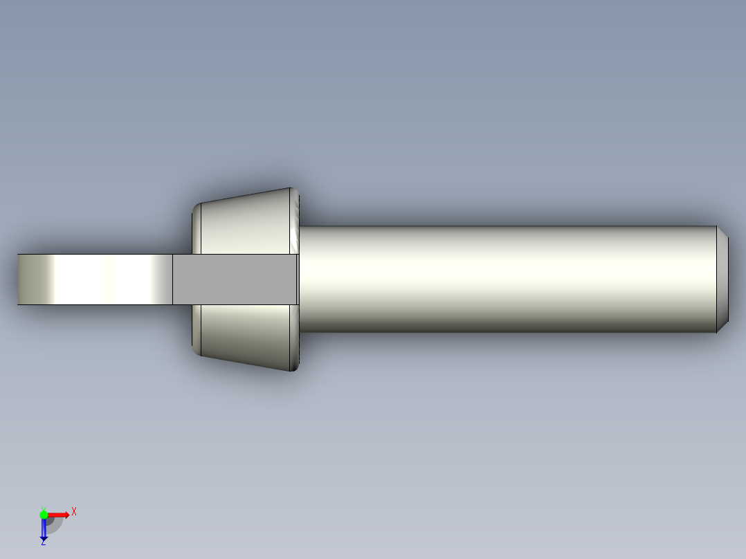 带耳螺钉-DIN_316_Wing_screws_4x0.7x16-13.9-7_20_1.9_10.5_4.stp俯视图