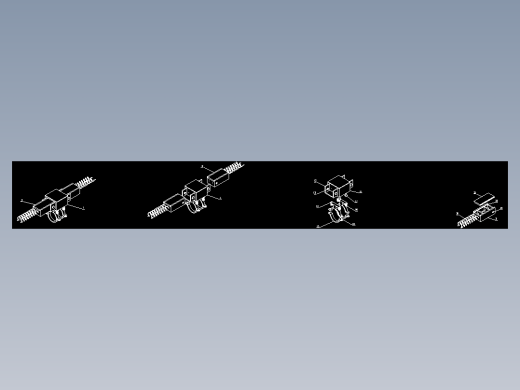 一种工业自动化具有线束整理组件的机械臂