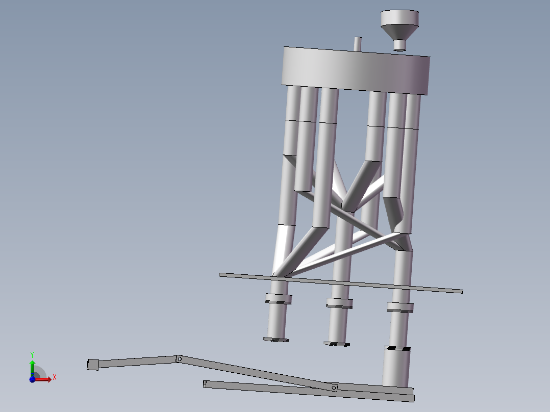 全自动硬币分类包装机前视图