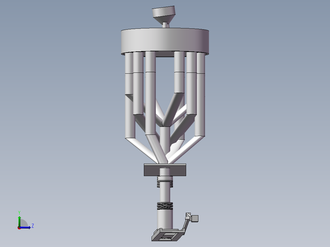 全自动硬币分类包装机左视图