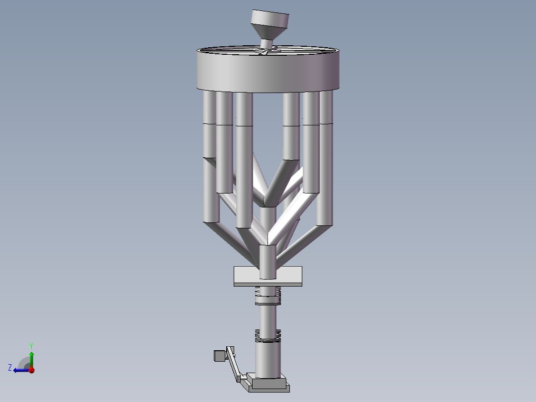 全自动硬币分类包装机右视图