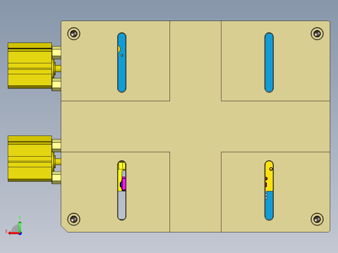 MS1-A-笔记本CNC工装夹具三维模型CNC1内腔减料-220921后视图