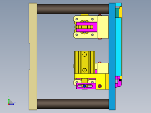 MS1-A-笔记本CNC工装夹具三维模型CNC1内腔减料-220921左视缩略图