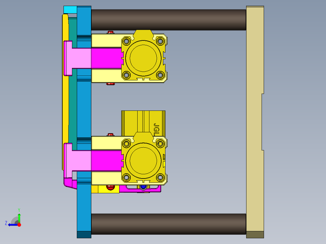 MS1-A-笔记本CNC工装夹具三维模型CNC1内腔减料-220921右视图