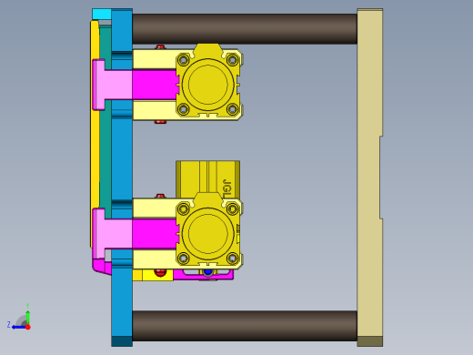 MS1-A-笔记本CNC工装夹具三维模型CNC1内腔减料-220921右视缩略图