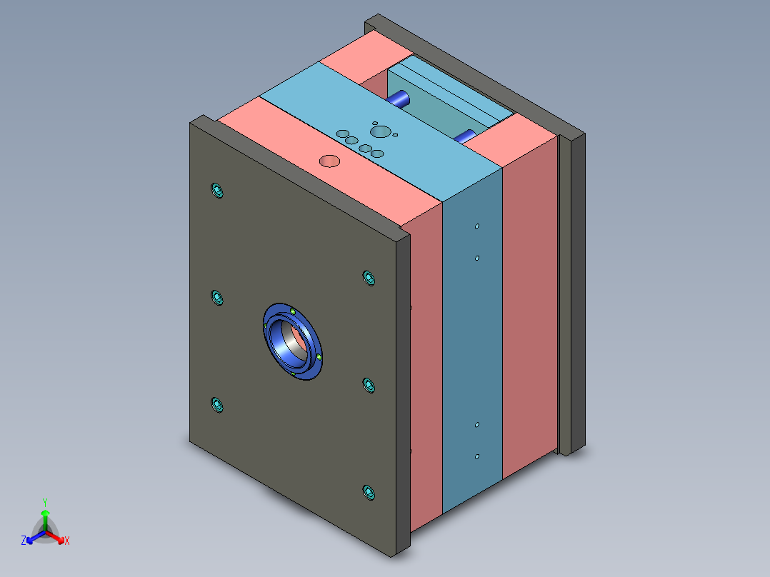 平板电脑转轴外壳注塑模具设计