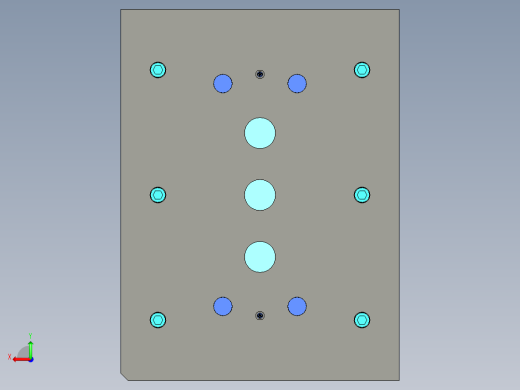平板电脑转轴外壳注塑模具设计后视缩略图