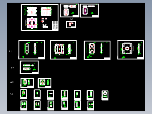 电器后盖的注塑模具设计-抽芯注射模含24张CAD图