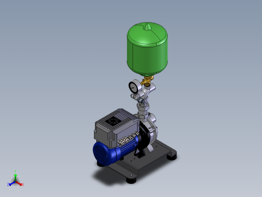 液压单元 MVP1C0402正等轴测缩略图