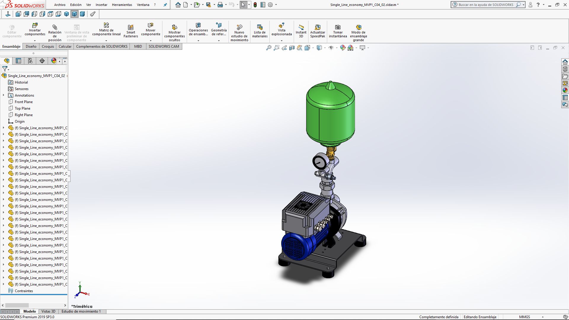 液压单元 MVP1C0402