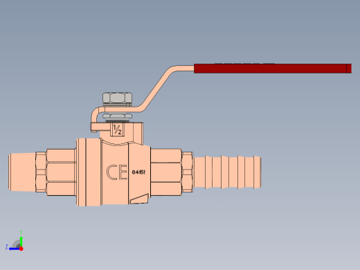 阀 842 de 1-2 pulgada右视缩略图