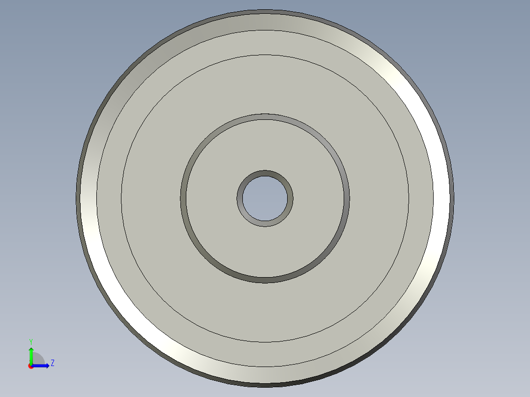 同步带轮5M40W20左视图