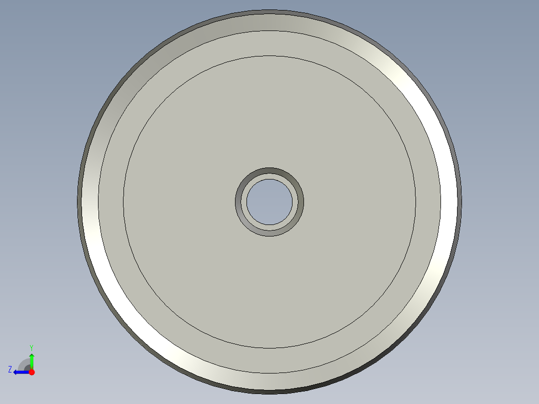 同步带轮5M40W20右视图