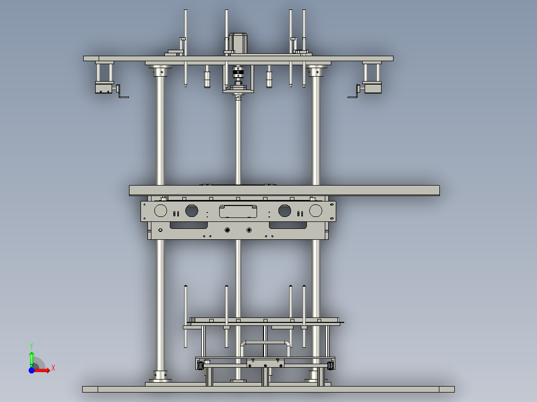 LM18A001-上下料組件前视图