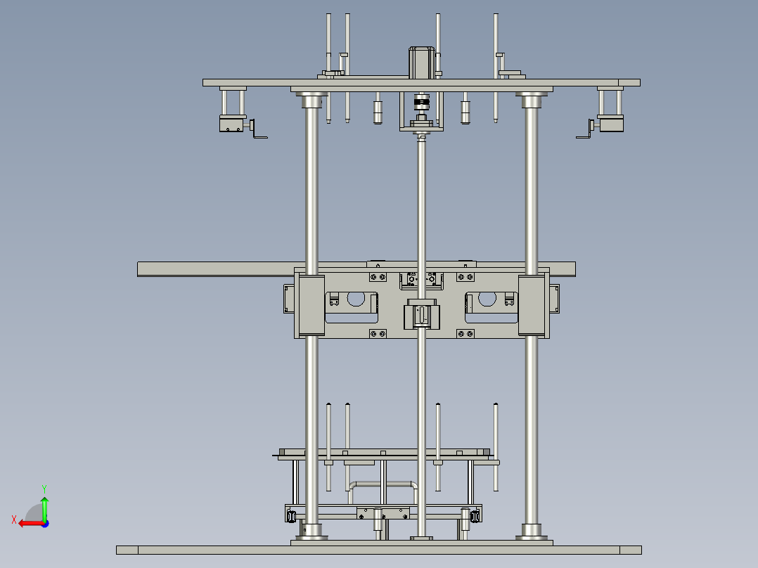 LM18A001-上下料組件后视图