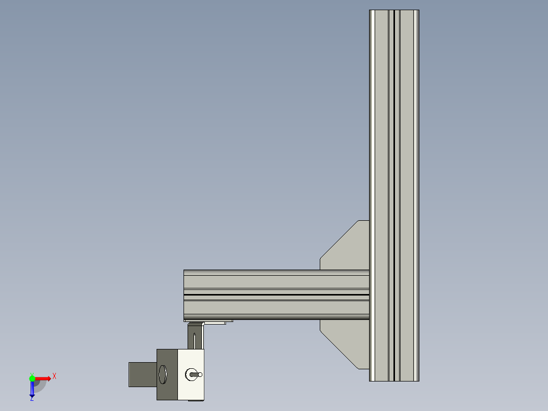 TRD899MINI-228-00铝箔袋核对扫描组件俯视图