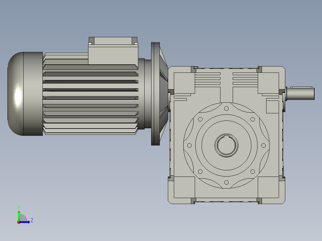 150-VS-55-B3左视图