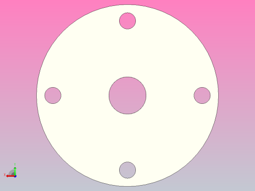 GBJ01-D8导向轴支座（开口型法兰型）后视缩略图